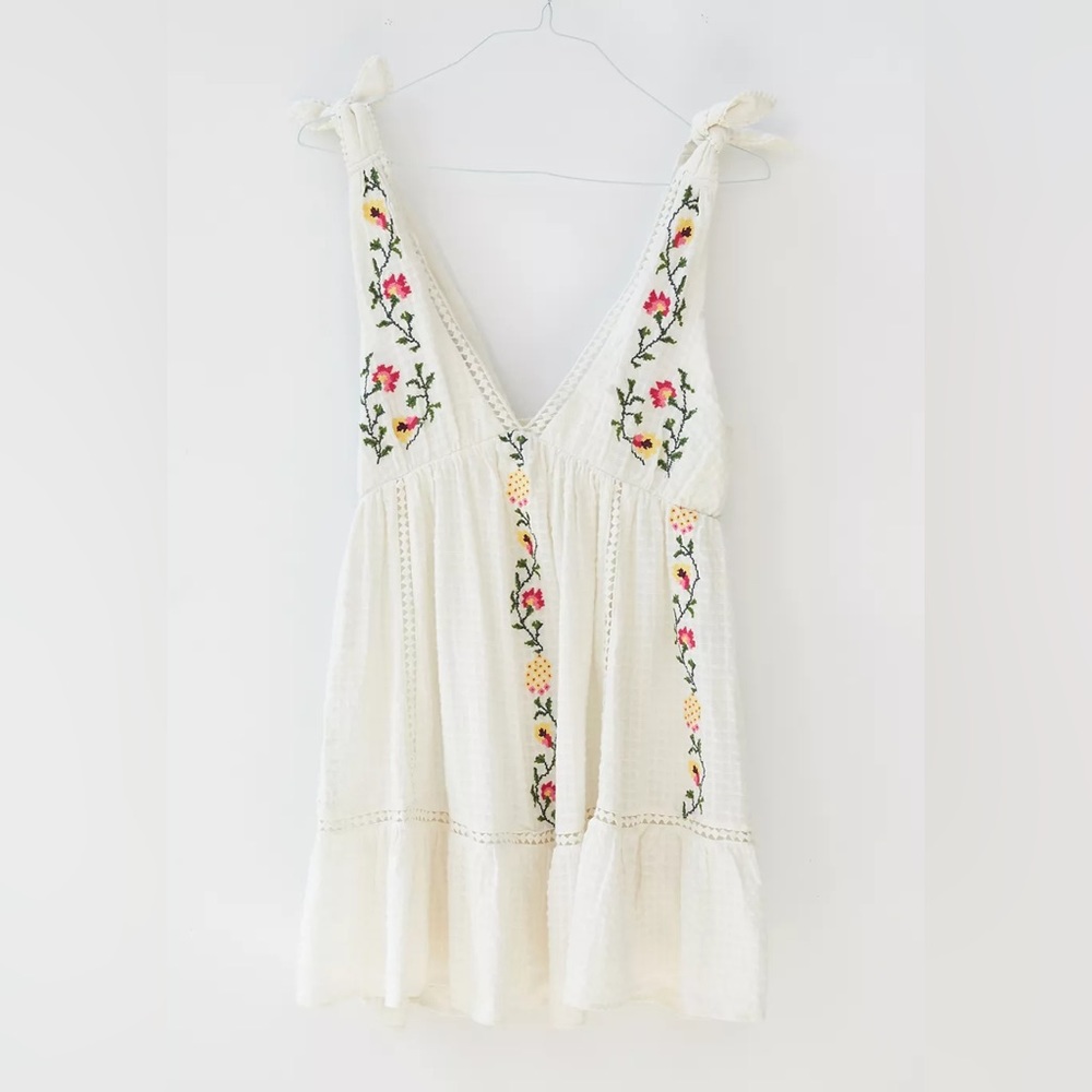 Urban Outfitters Embroidered Dress